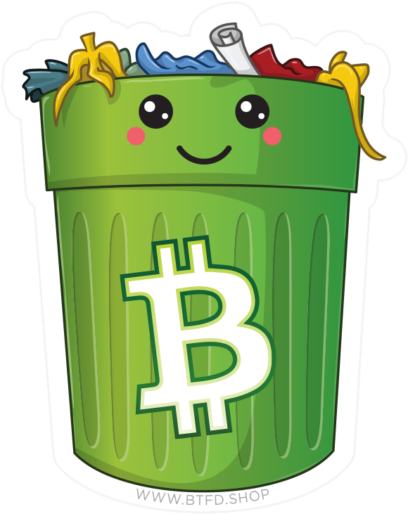 Kawaii Trash Pack - Animated Full Trash Can Clipart (580x731), Png Download