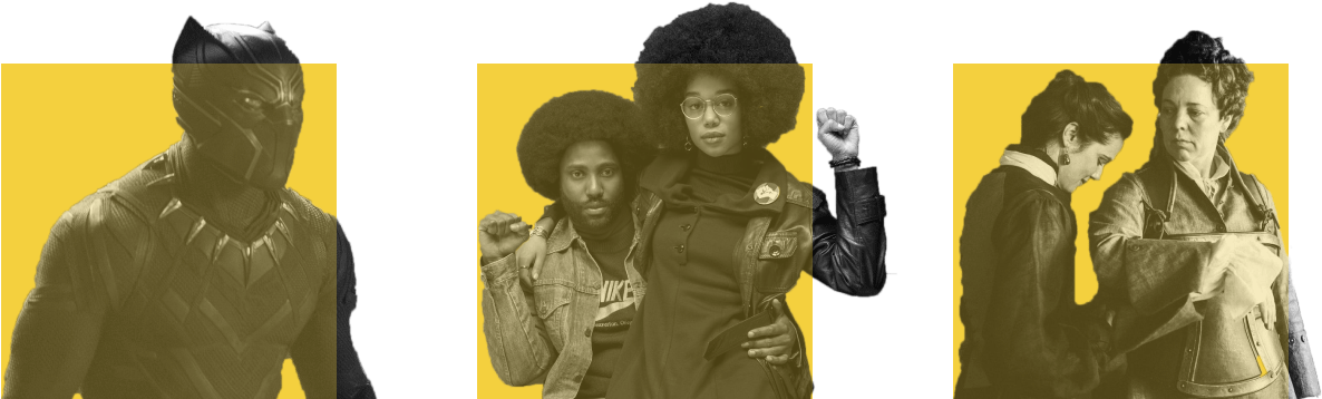 Academy Awards - Afro Clipart (1186x358), Png Download