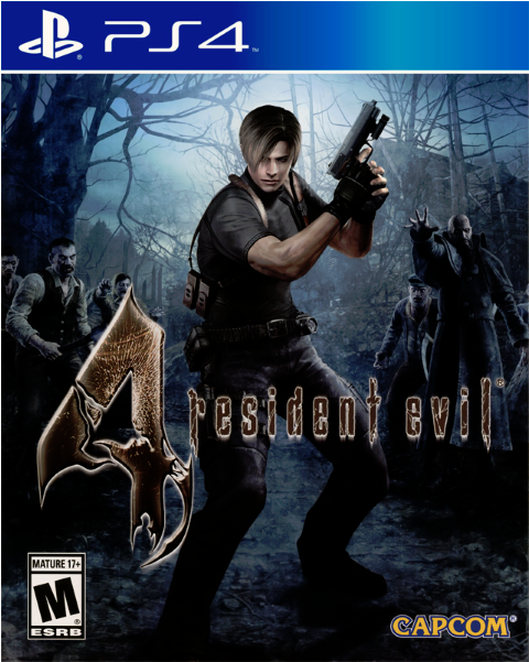 Resident Evil 4 Hd [playstation 4] - Resident Evil In Chinese Clipart (600x600), Png Download