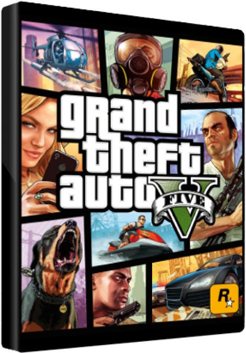 Michael, Trevor, And Brad - Gta V Homescreen Clipart (532x768), Png Download