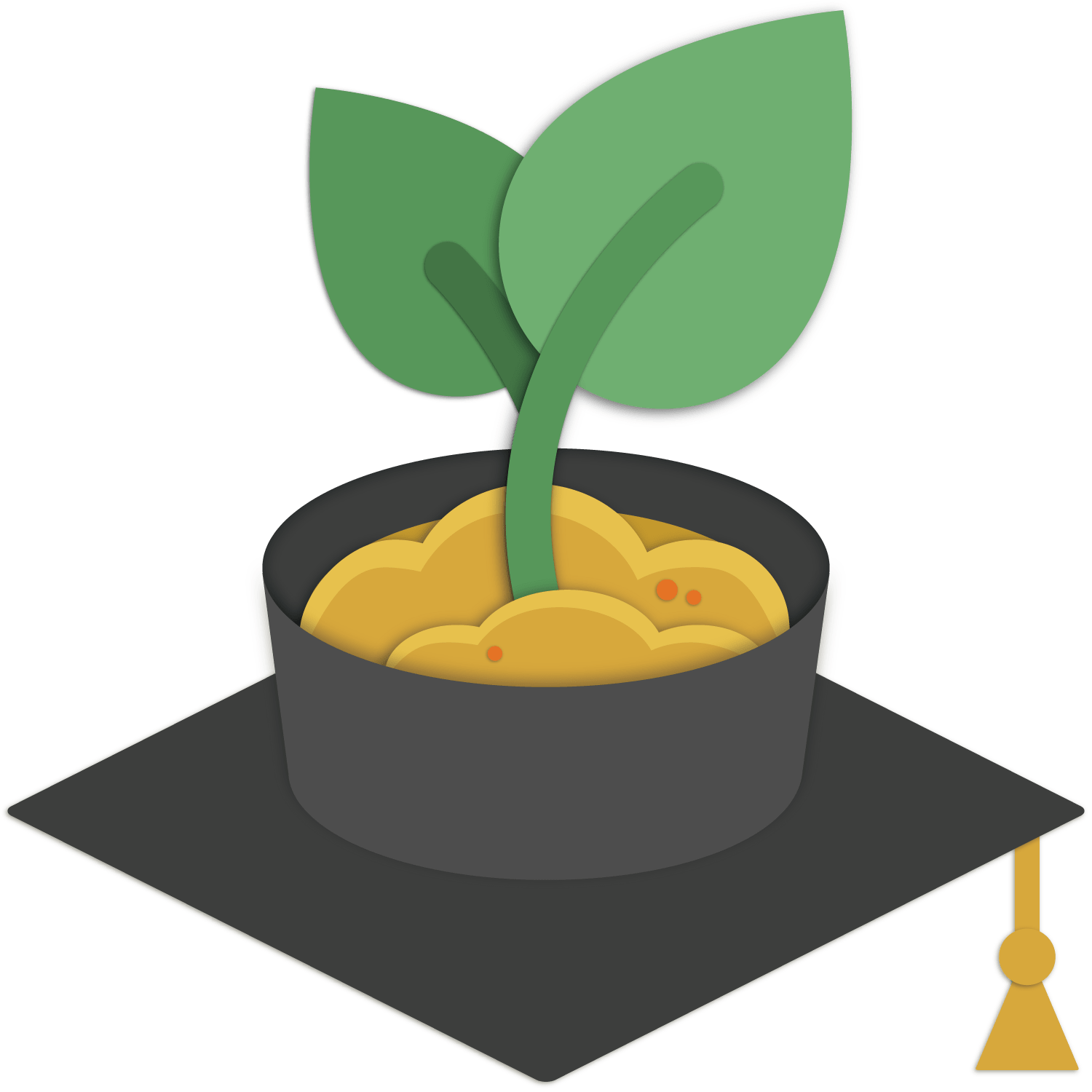 Academic Growth - Illustration Clipart (1500x1500), Png Download