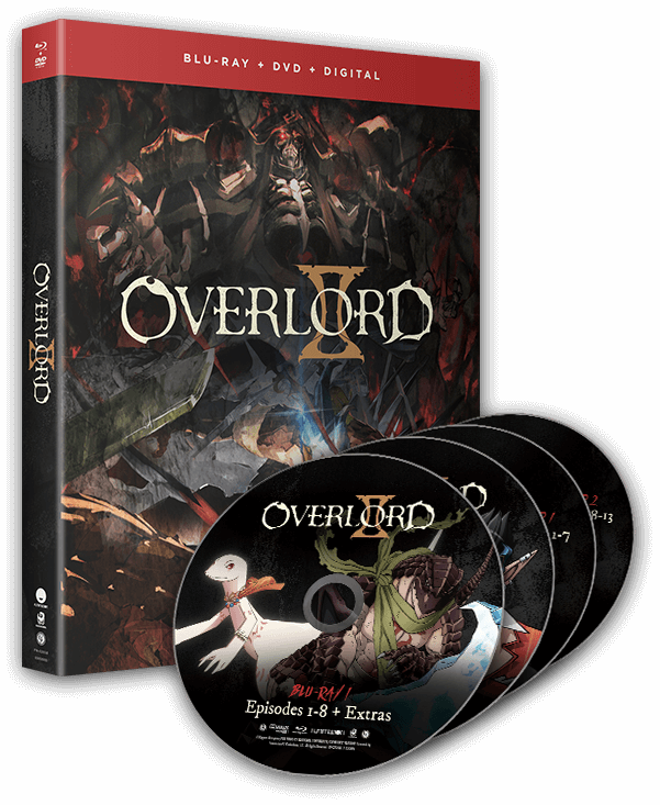 Standard Edition - Overlord Season 2 Blu Ray Clipart (601x733), Png Download