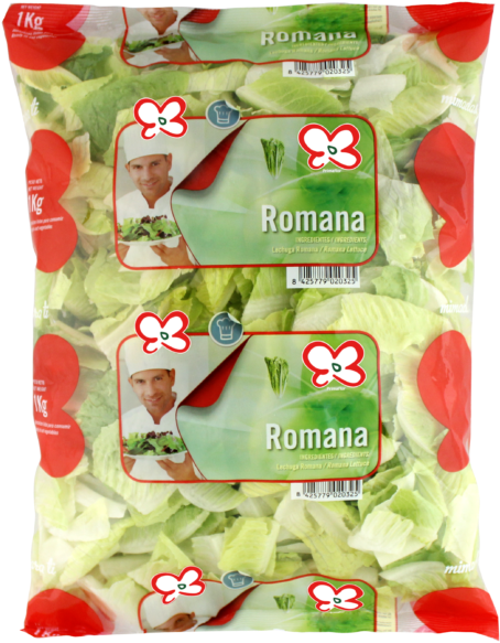 Romaine Lettuce Horeca Bag 1kg - Gummy Bear Clipart (768x650), Png Download
