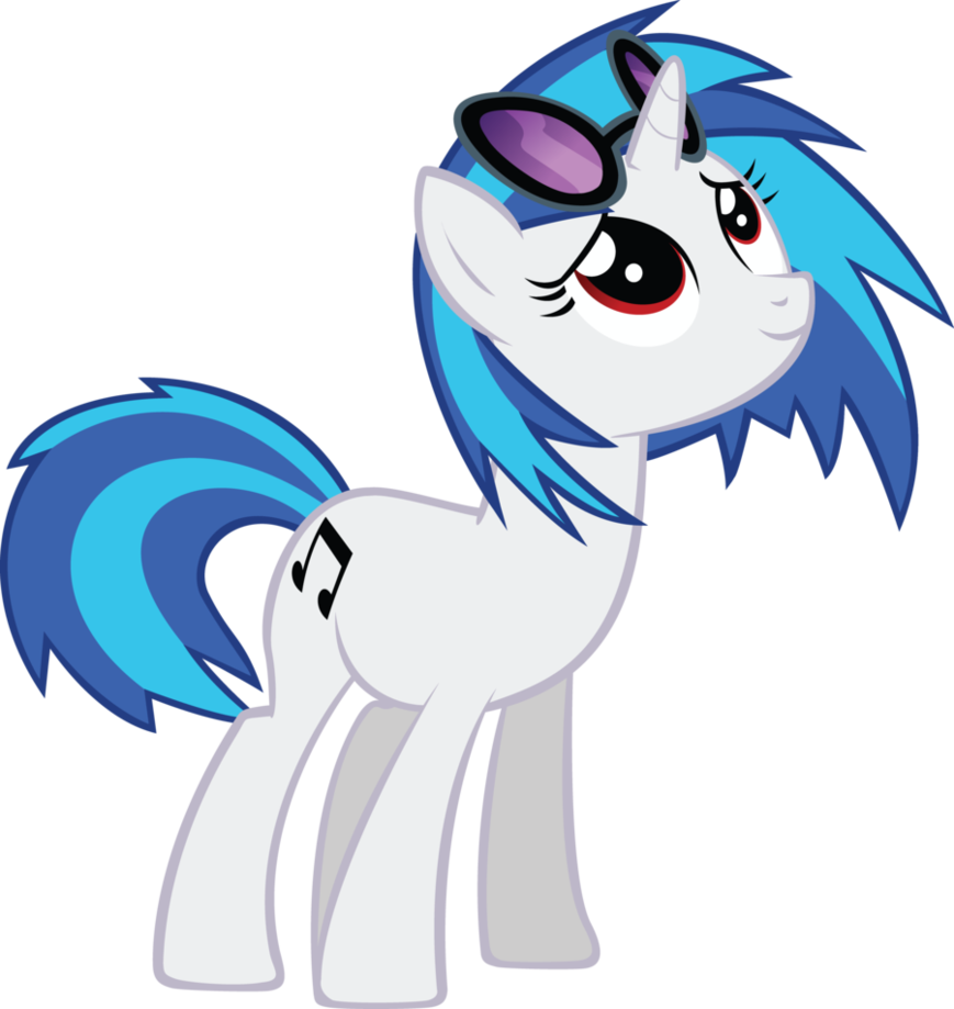 Vinyl Scratch By Alexsvar-d4tl1wo - Vinyl Mlp Clipart (869x919), Png Download