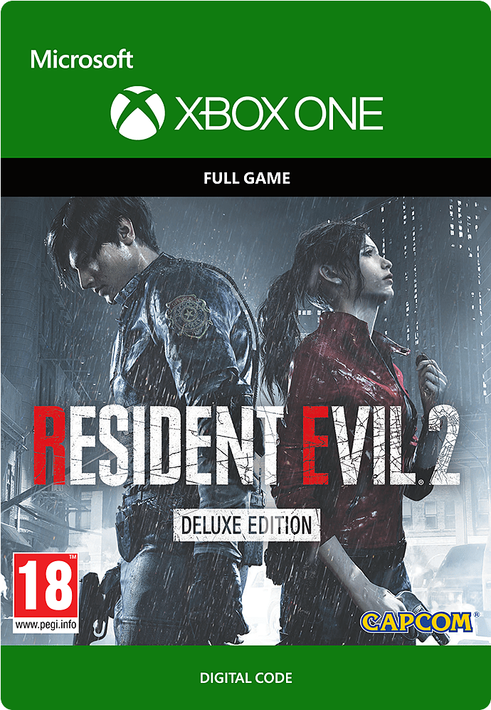 Resident Evil 2 Deluxe Edition Xbox One Clipart (1000x1000), Png Download