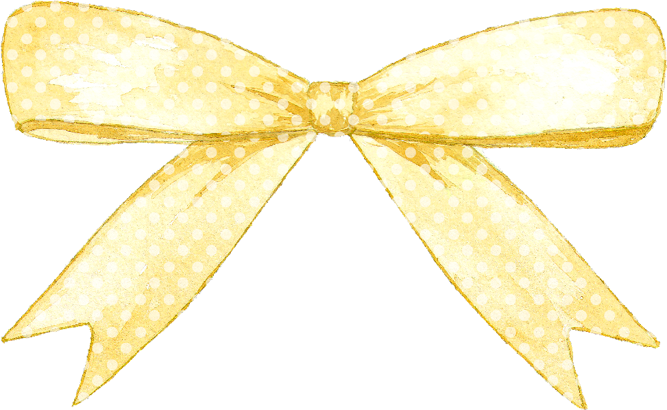 #yellow #bow #vintage - Ivory Clipart (1024x641), Png Download