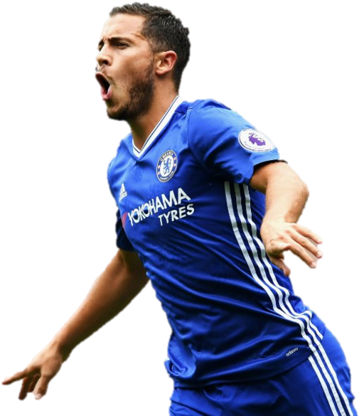 Eden Hazard Png - Eden Hazard 2017 Render Clipart (1024x592), Png Download