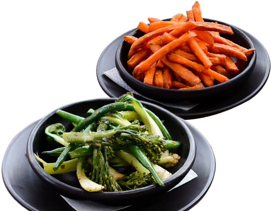 Sides - Green Bean Clipart (1150x412), Png Download