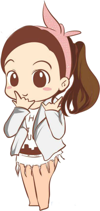 Chibi Girl Png - Anime Chibi Girls Png Clipart (470x884), Png Download