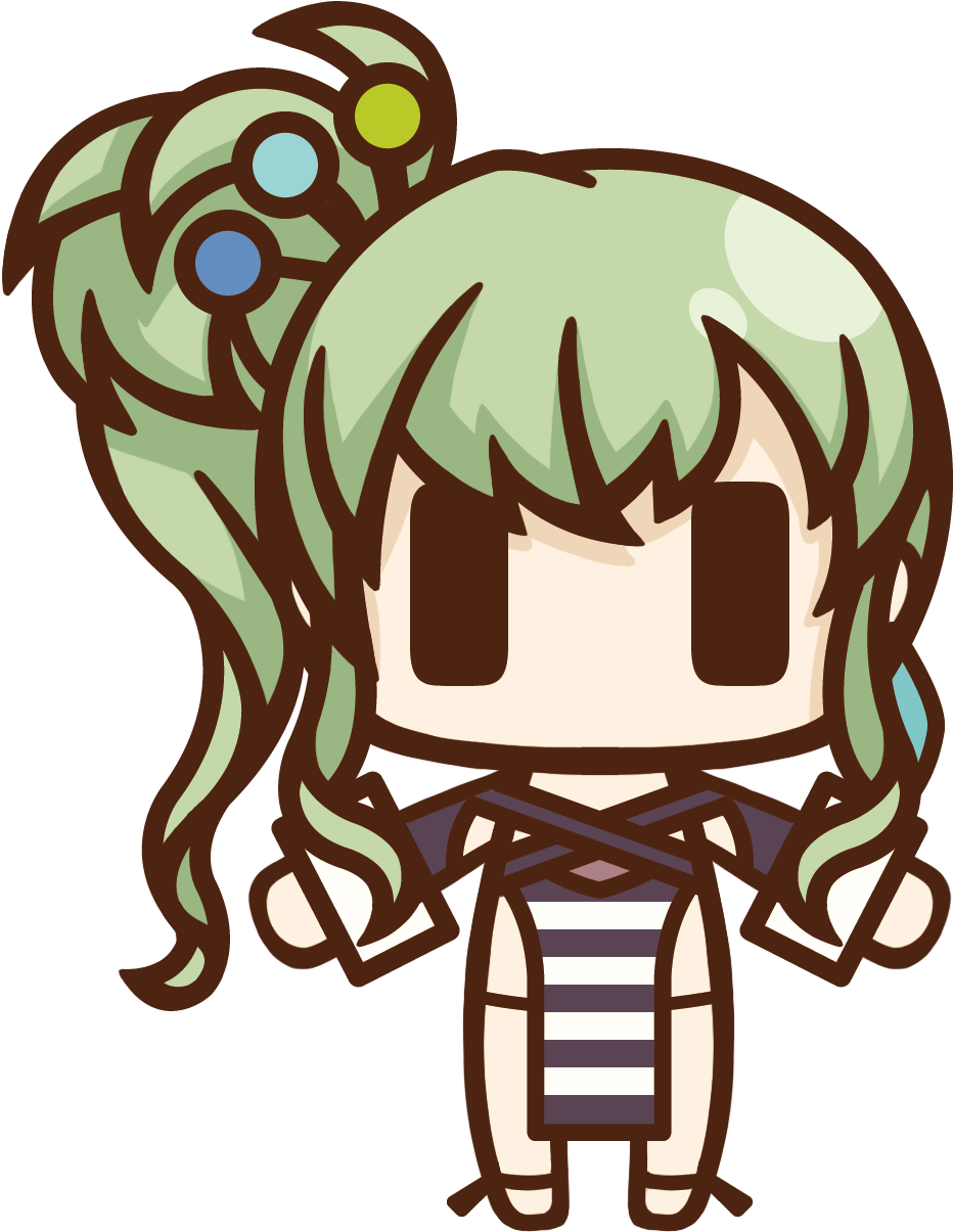 Chibi Girl - Illustration Clipart (1417x1800), Png Download