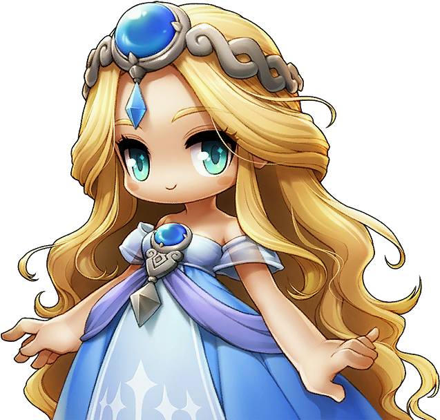Chibi Characters, Fictional Characters, Game Character, - Empress Ereve Maplestory 2 Clipart (700x700), Png Download