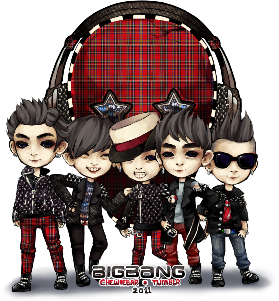 Danielle & Oracle Images Big Bang Wallpaper And Background - Big Bang Caricatura De Fxxk Clipart (580x622), Png Download