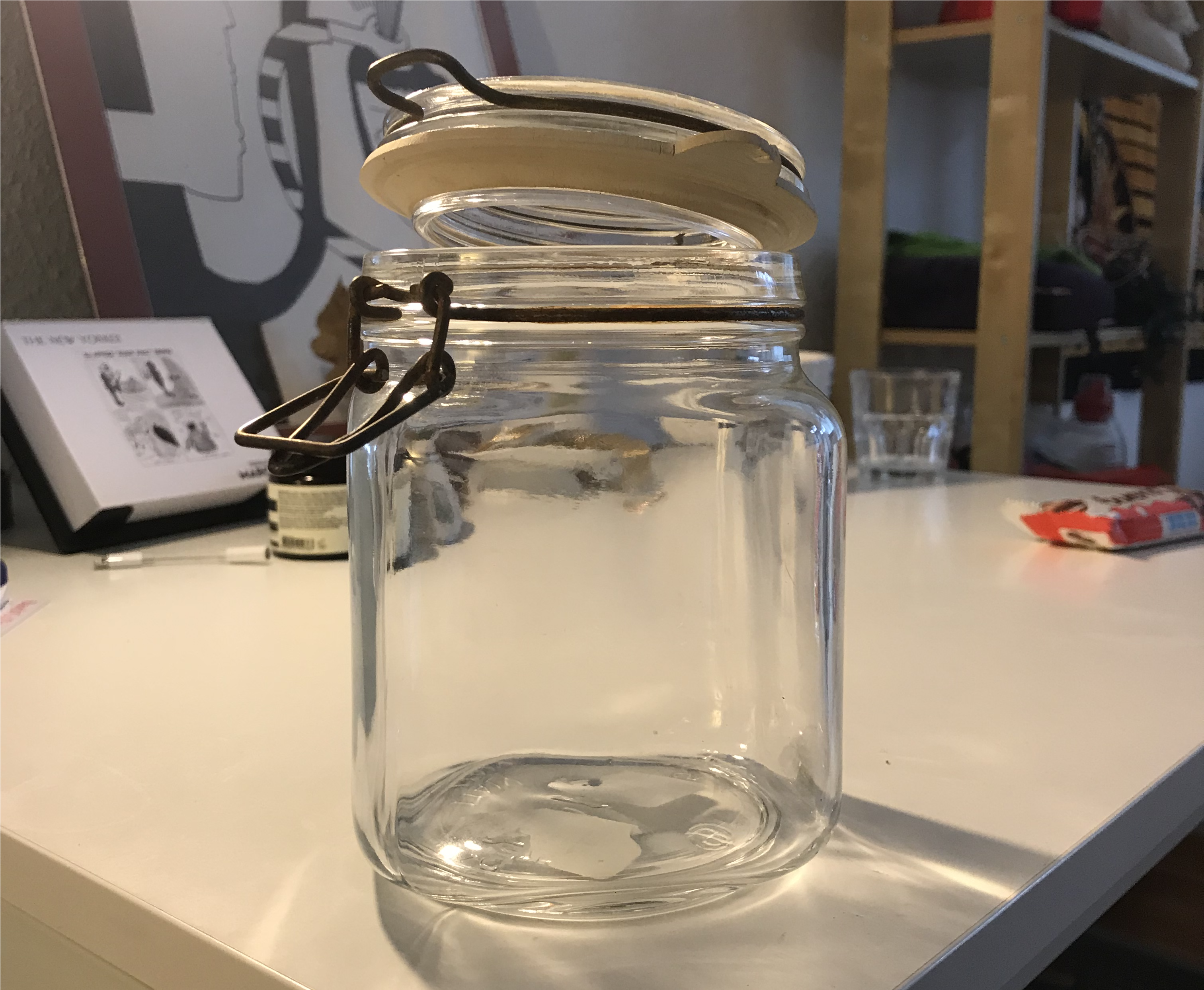 Is This Jar Okay For Pickling - Glass Bottle Clipart (3024x4032), Png Download