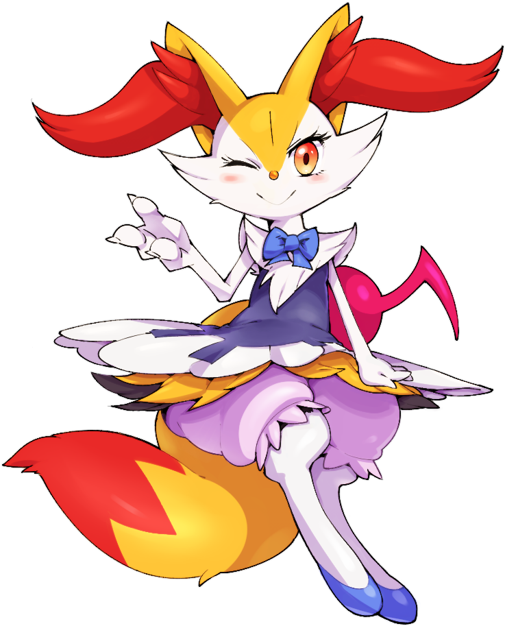Pokémon - Braixen - Braixen Trap Clipart (768x1024), Png Download