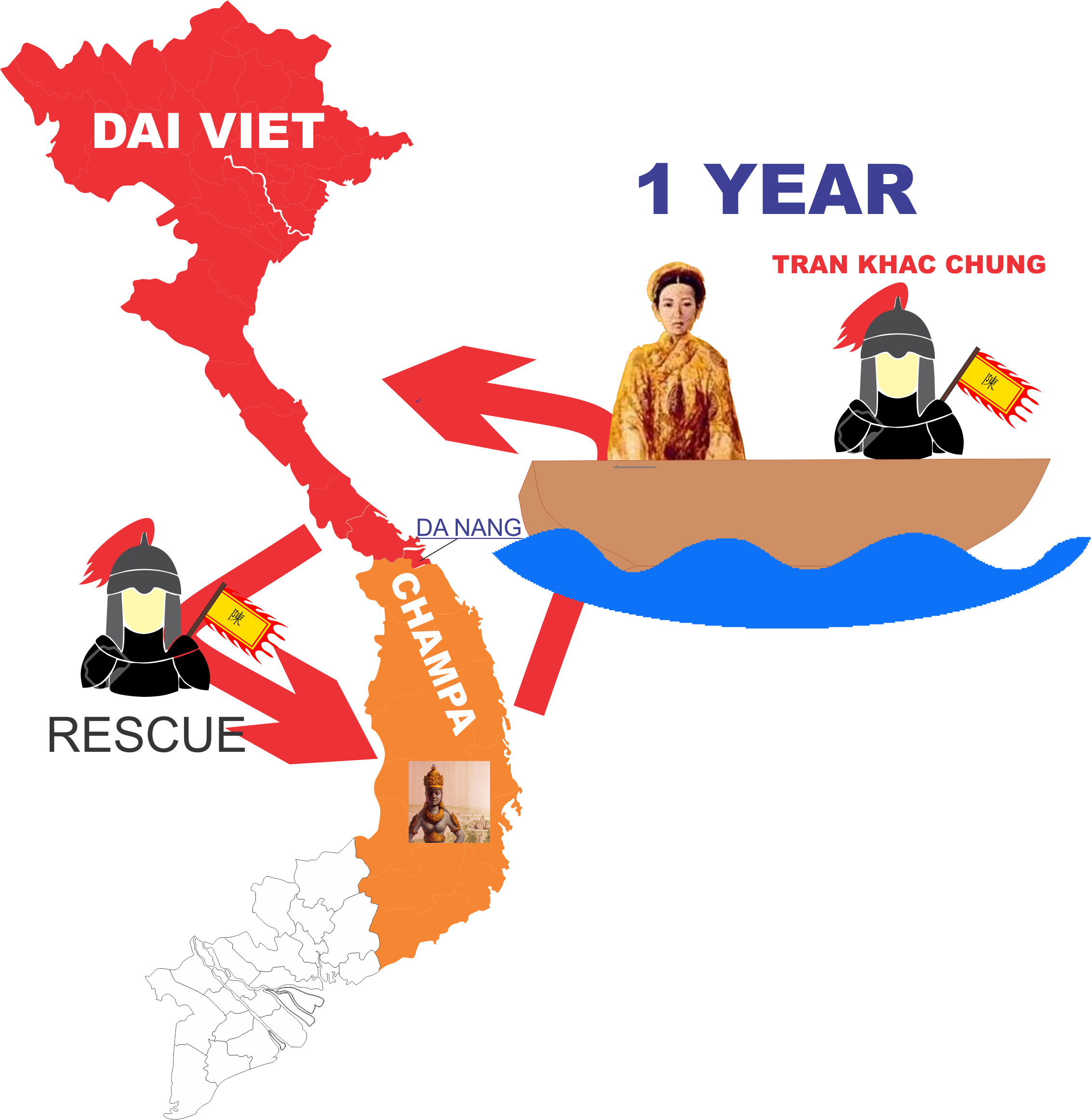 People Said That The Princess Had Already Falled In - Vietnam Capital City Map Clipart (2264x2324), Png Download