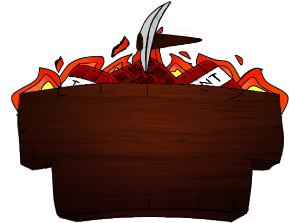 Drawn Minecraft Drawn Logo - Flame Clipart (640x480), Png Download