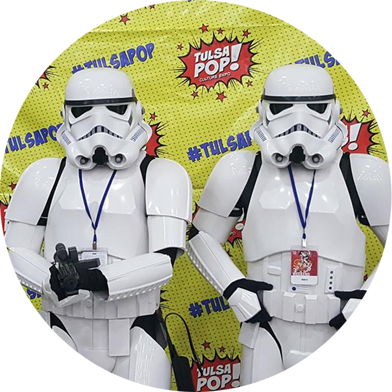 At Tulsa Pop Culture Expo - Action Figure Clipart (780x780), Png Download