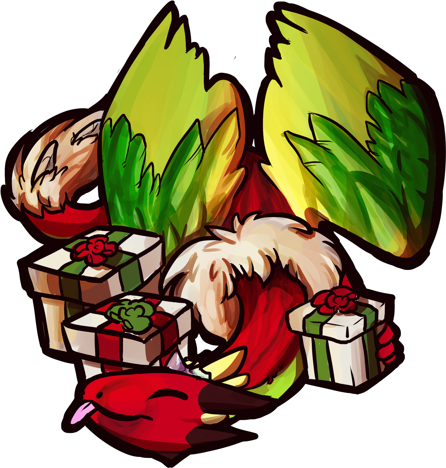 Christmas In July - Illustration Clipart (2500x2500), Png Download