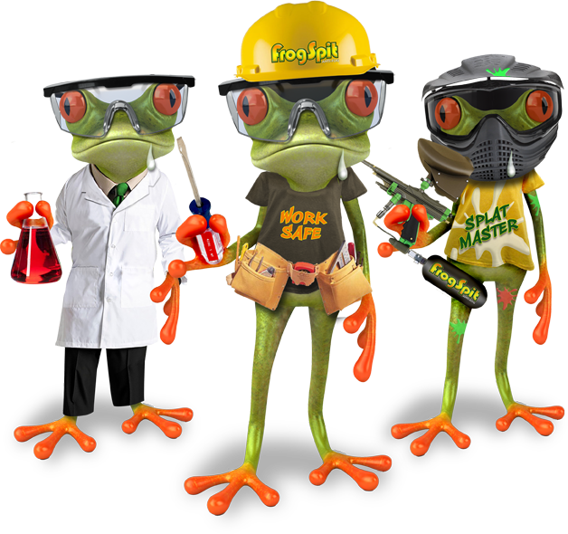 Anti-fog Solution - Frog At Work Clipart (628x590), Png Download