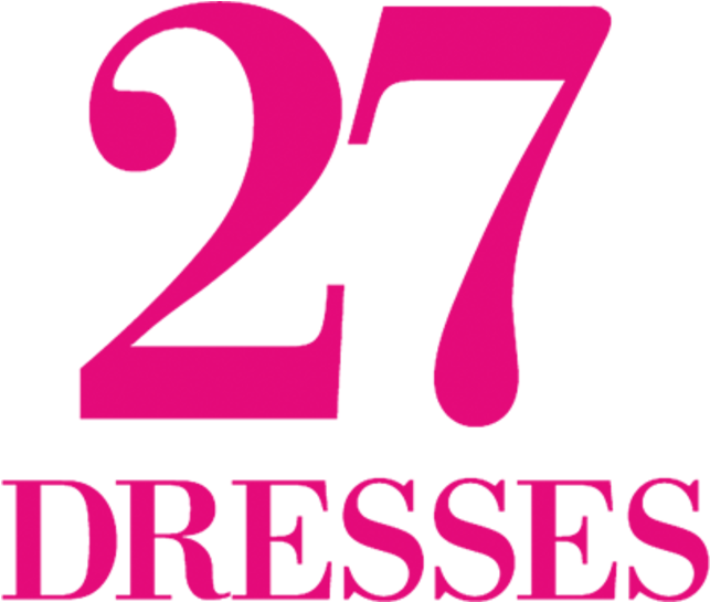 27 Dresses - 27 Dresses Dvd Cover Clipart (1280x544), Png Download