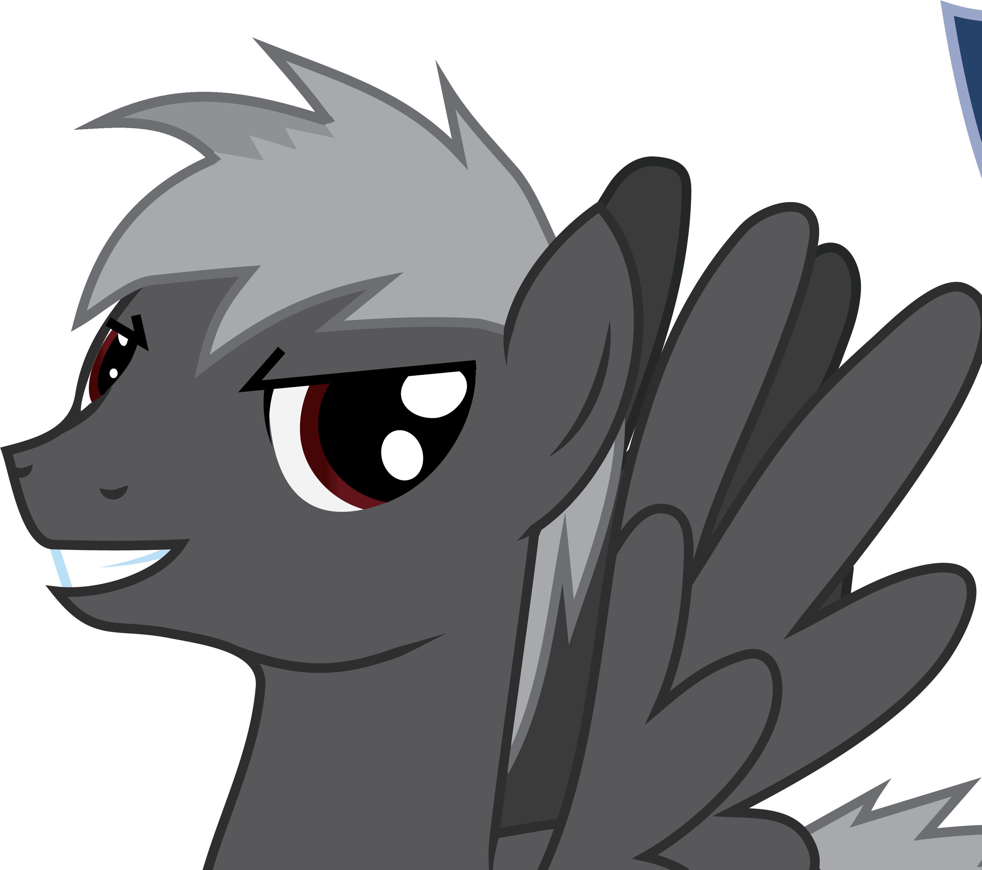 Moony Asteroid - Cartoon Clipart (3388x3388), Png Download