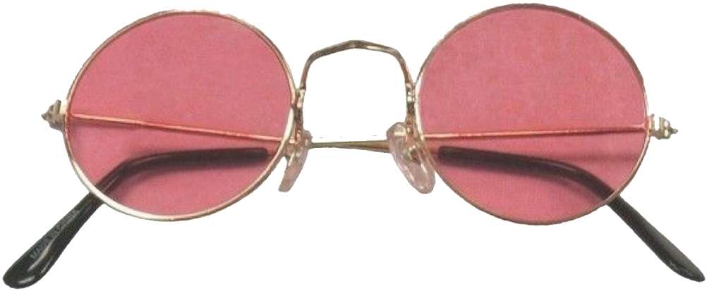Penny Lane, Almost Famous, Round Sunglasses, Pink, - John Lennon Clipart (1024x1024), Png Download