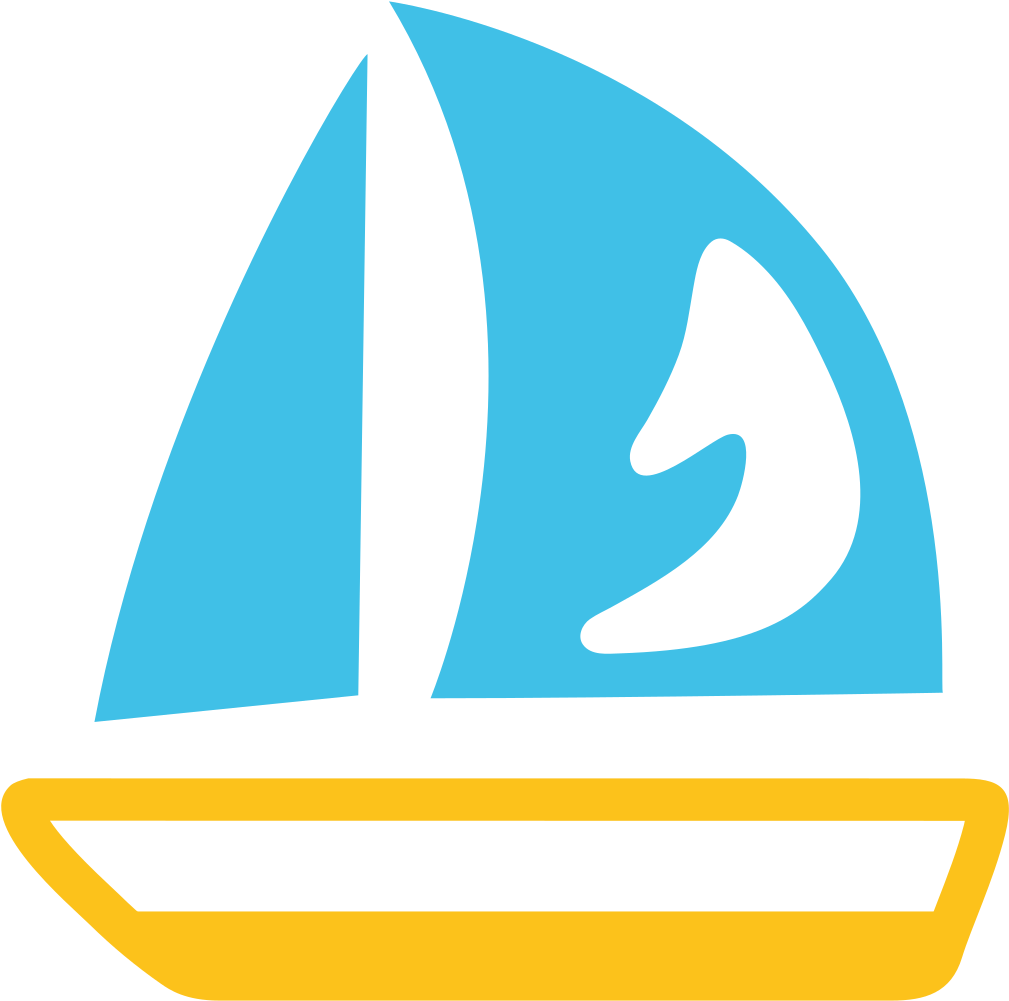 File - Emoji U26f5 - Svg - Emoji Sailing Clipart (1024x1024), Png Download