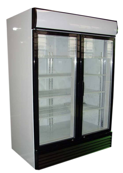 Nevera Exhibidor Goldpremium Dos Puertas - Display Case Clipart (600x600), Png Download