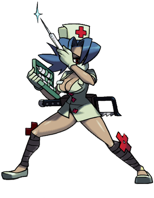 Skullgirls Valentine Render Clipart (600x711), Png Download