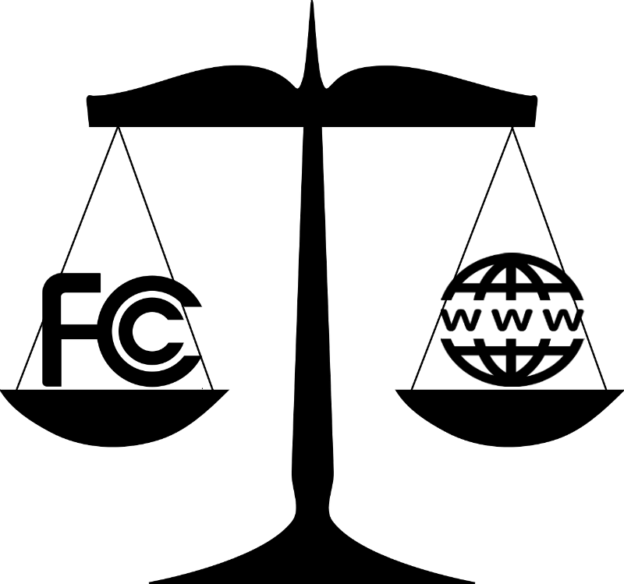 Net Neutrality Pros And Cons - Scale Clipart Black And White - Png Download (624x584), Png Download