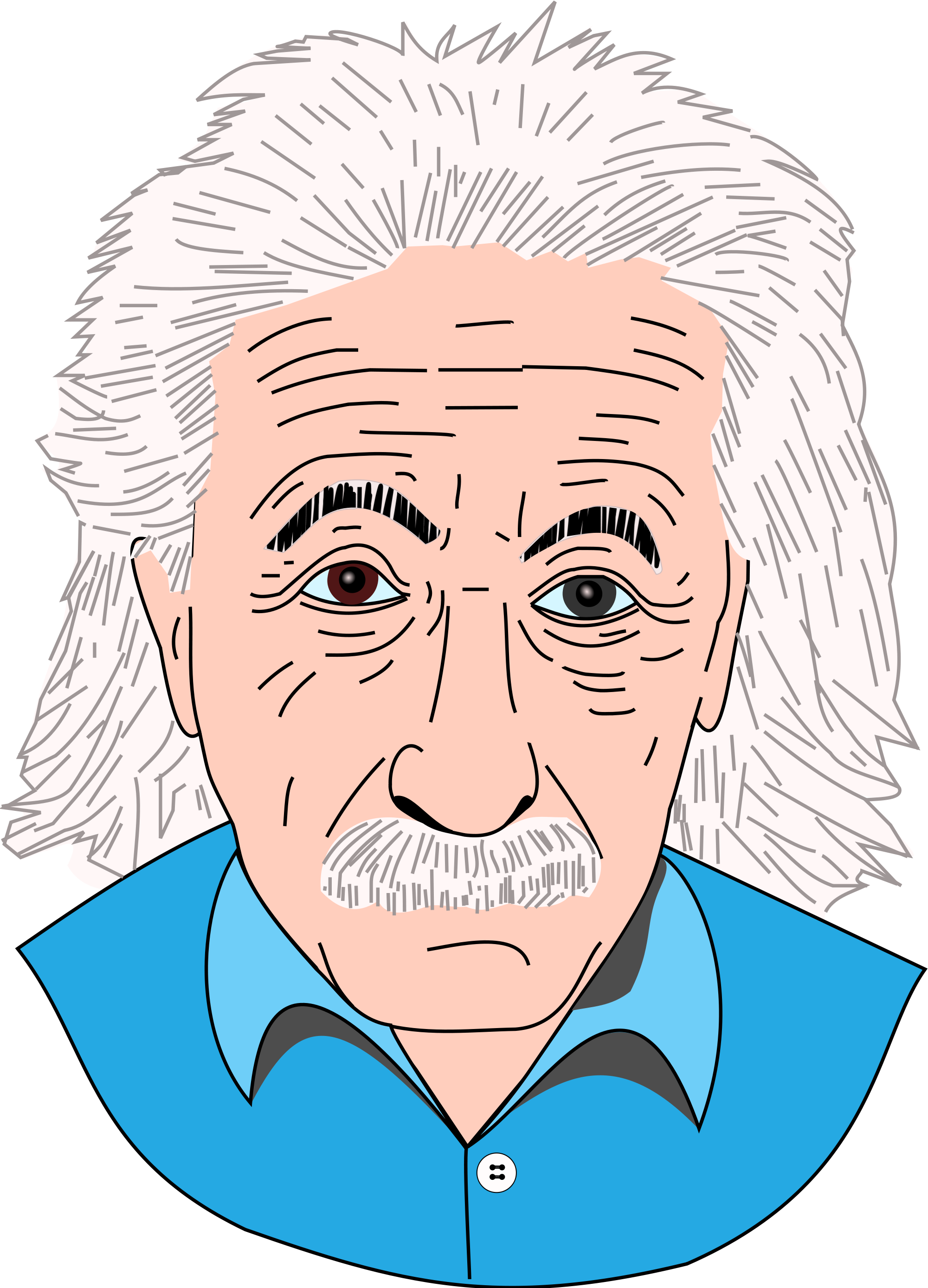 Free Icons Png - Albert Einstein Hd Png Clipart (2000x2775), Png Download