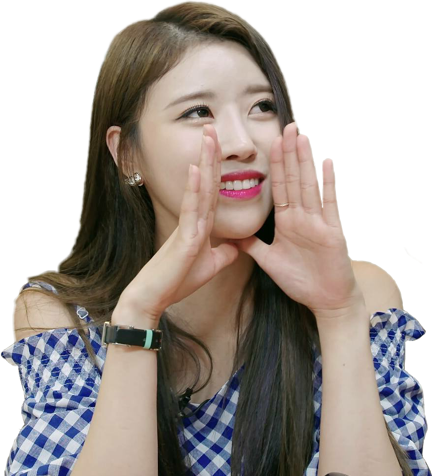 #mijoo #lovelyz #lovelyzmijoo #kpop #girl #shouting - Girl Shouting Png Clipart (876x966), Png Download