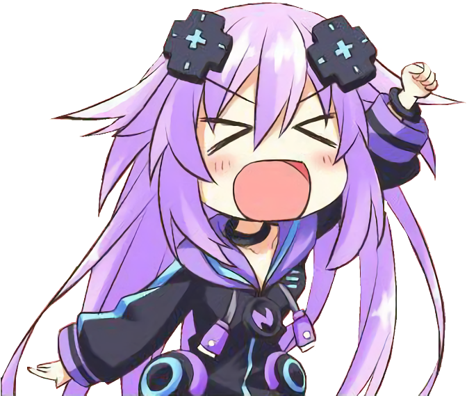 694x670, Neptune Shouting ) - Chibi Adult Neptune Clipart (694x670), Png Download