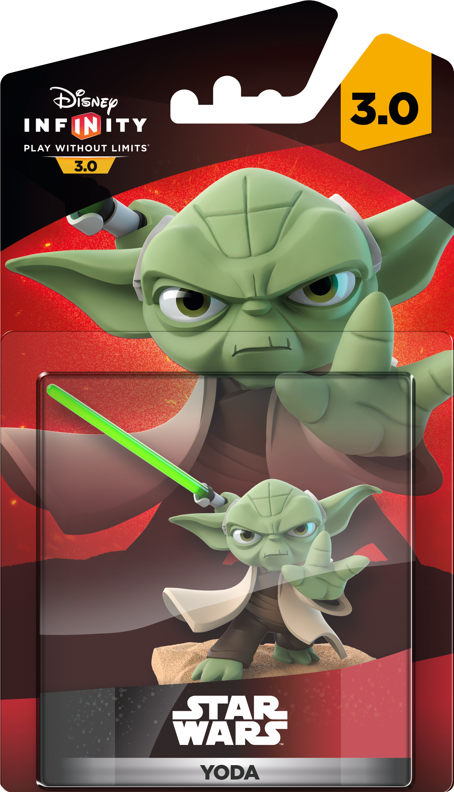 Yoda Lightsaber Png Clipart (1972x2841), Png Download