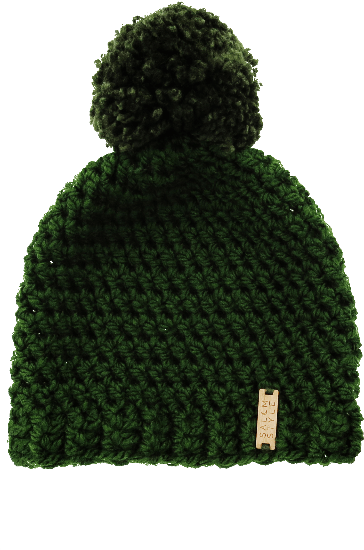 The Winter Island Hat In Green - Beanie Clipart (3000x3000), Png Download
