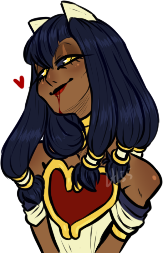Sekhmet Skullgirls Clipart (521x810), Png Download