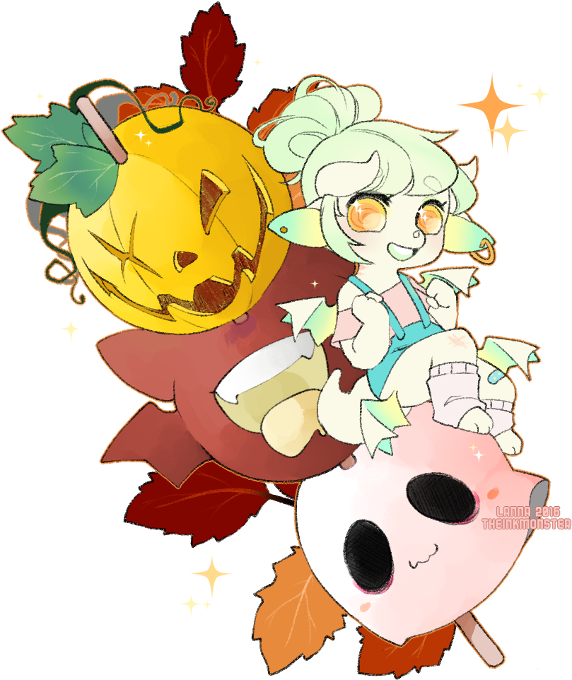 Spoopy Dango - Cartoon Clipart (820x961), Png Download