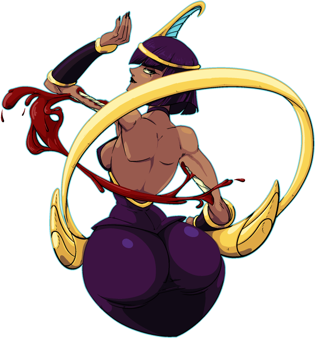 Eliza Drawn By Binarypen - Skullgirls Eliza Booty Clipart (649x703), Png Download