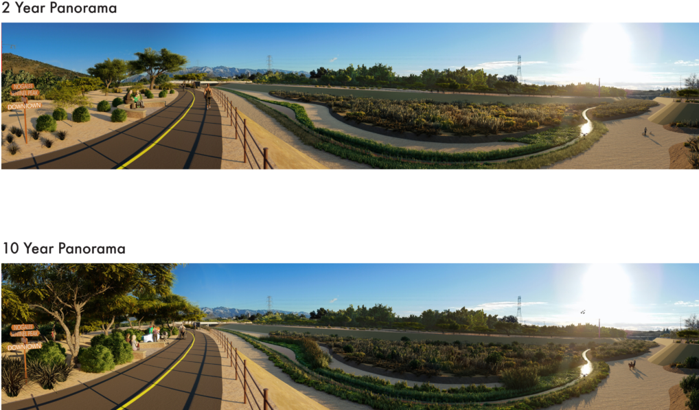 The Santa Cruz River - Freeway Clipart (1024x605), Png Download