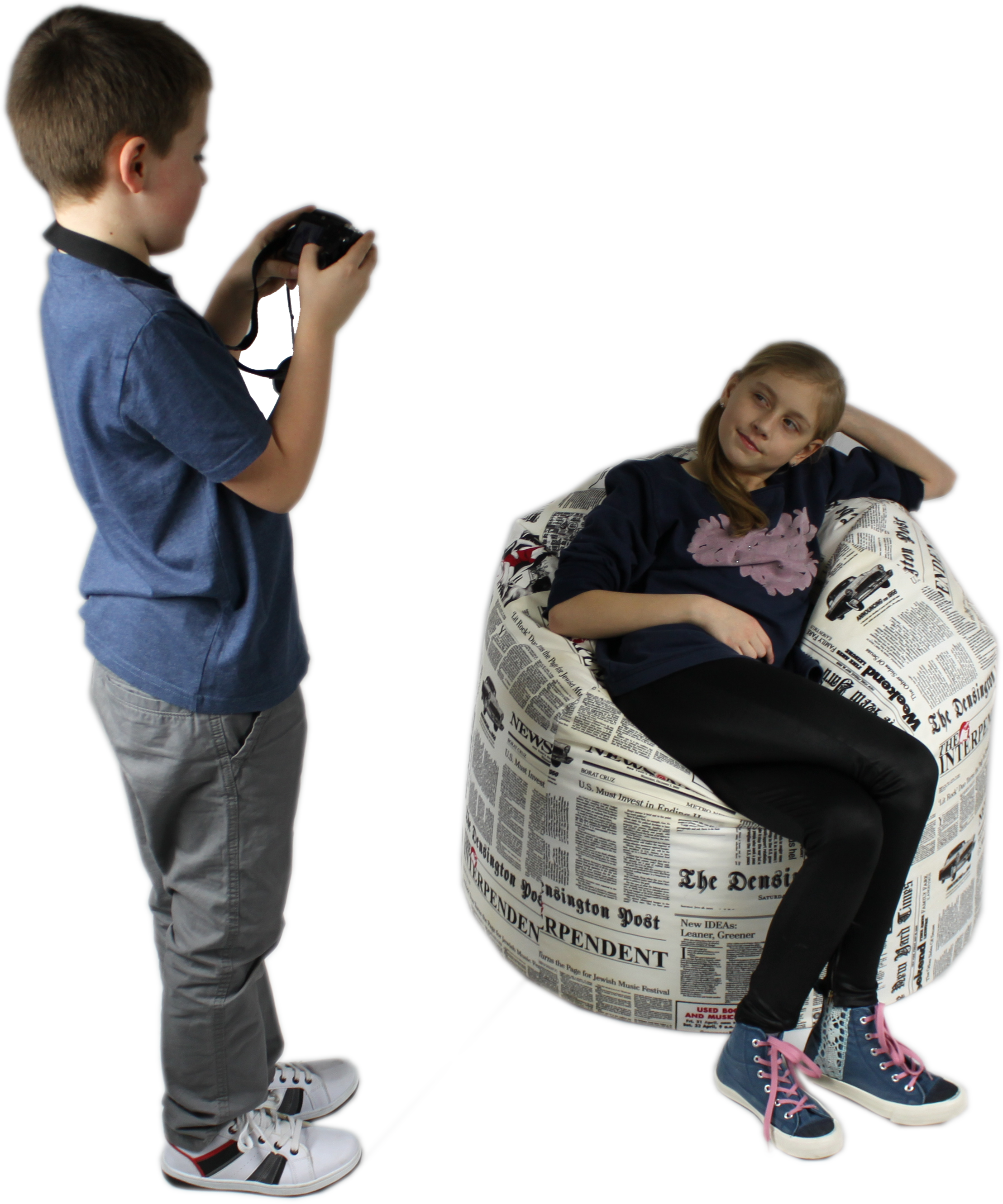 100% Poliester - Sitting Clipart (2216x2661), Png Download