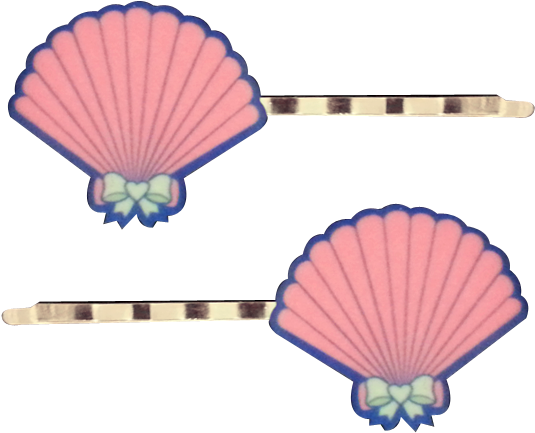 Mermaid Shell Hairclips - Hot Air Balloon - Png Download (600x600), Png Download