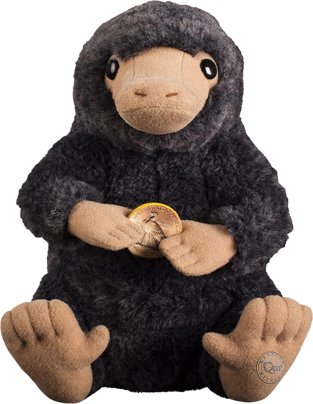 Fantastic Beasts And Where To Find Them - Niffler Plush Canada Clipart (631x814), Png Download