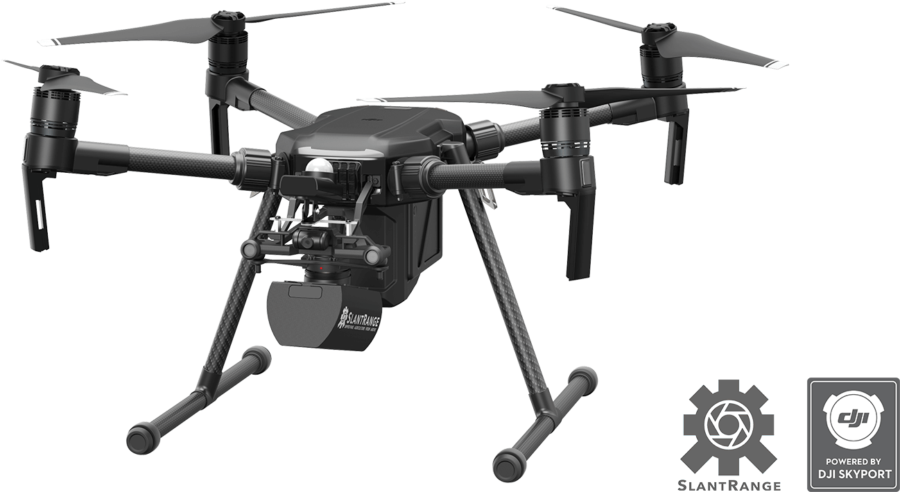 Slantrange 3px On Dji Matrice - Slantrange 3px Clipart (1920x798), Png Download