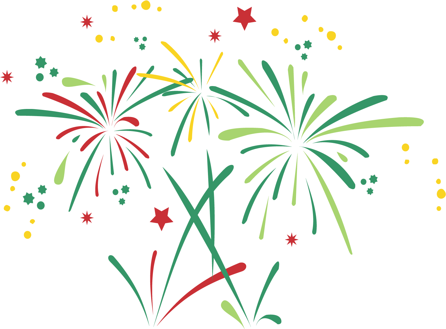 New Year With A Bang Clipart (1500x1500), Png Download