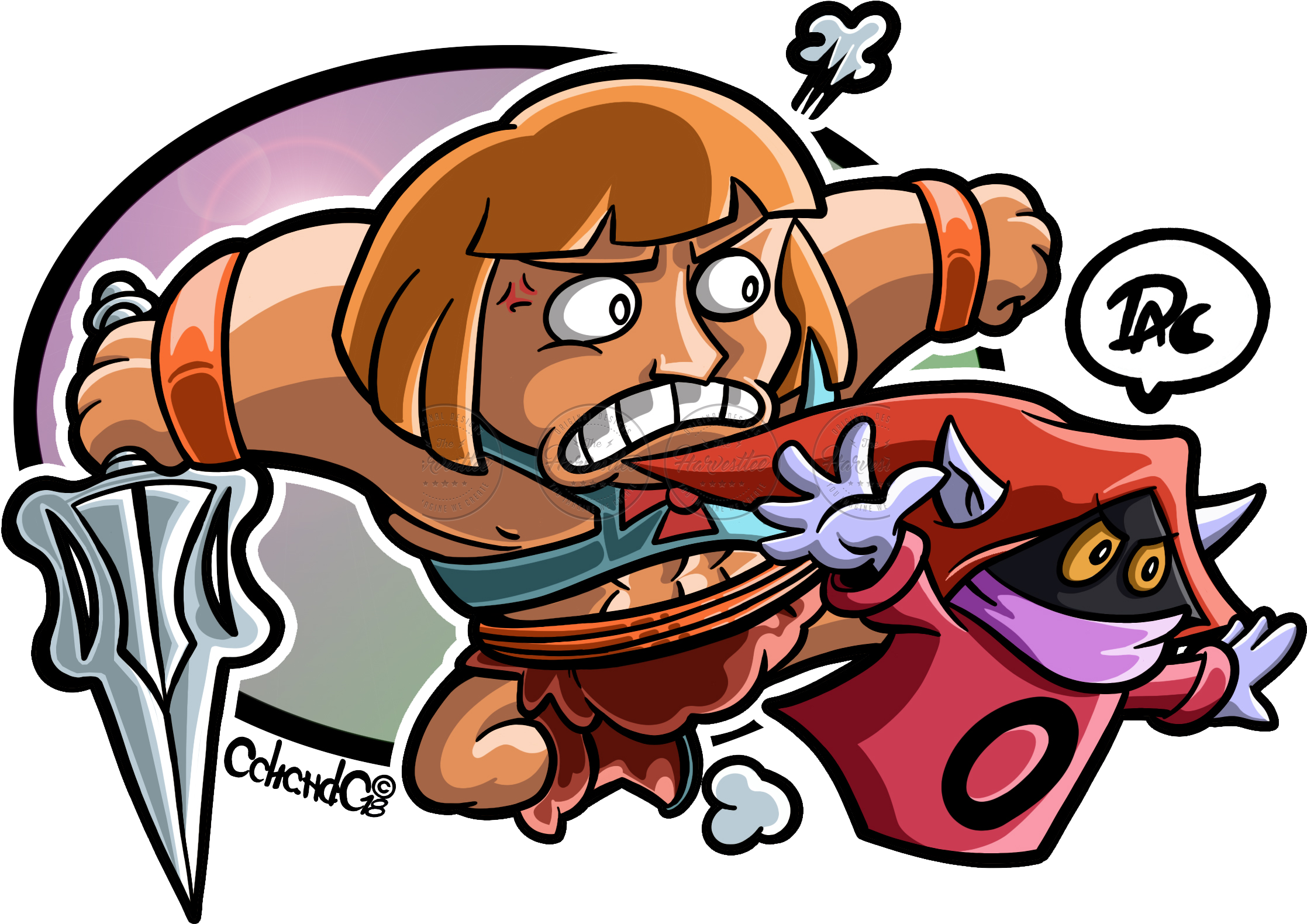 He-man Y Orko, Masters Del Universo, Serie, Animación, - Cartoon Clipart (2235x1580), Png Download