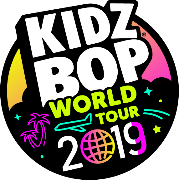 Kbworldtour2019 Logo Rgb - Kidz Bop World Tour 2019 Clipart (572x577), Png Download