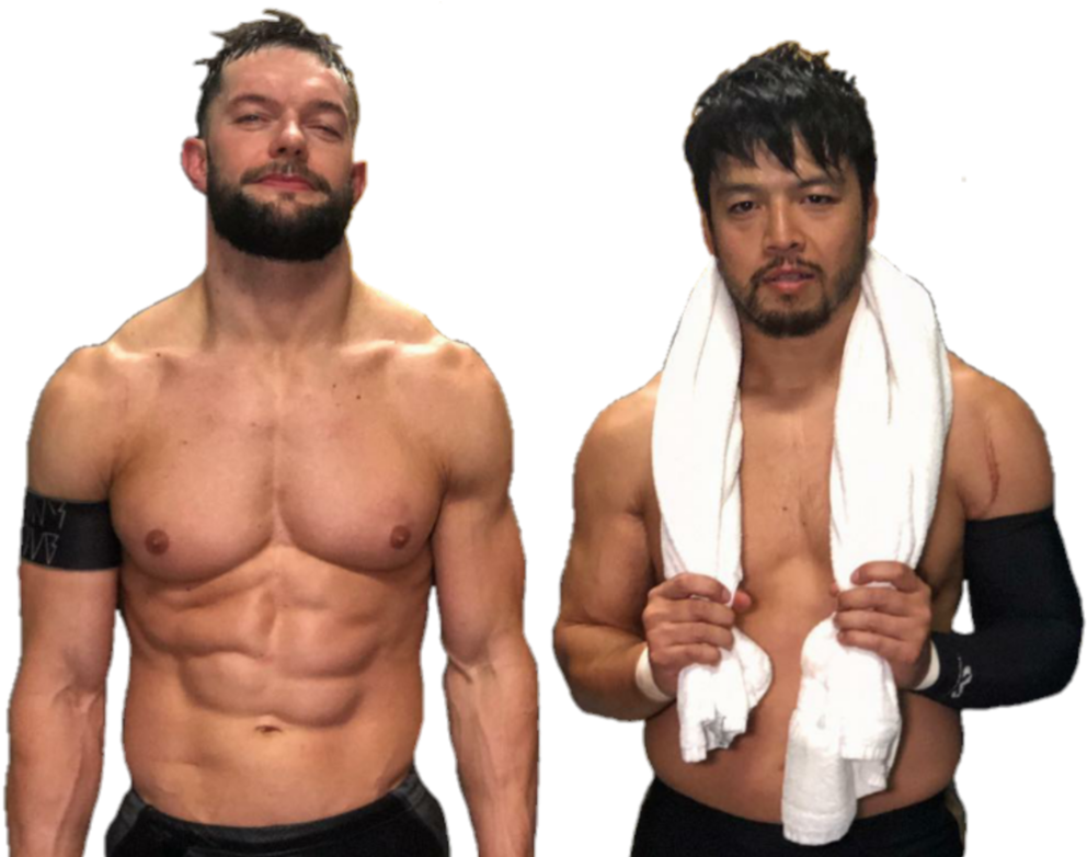 Wwe Finn Balor And Hideo Itami Clipart (1022x781), Png Download