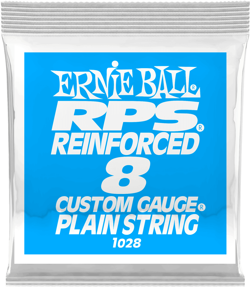 008 Rps Reinforced Plain Electric Guitar Strings 6 - Throw Pillow Clipart (1000x1000), Png Download