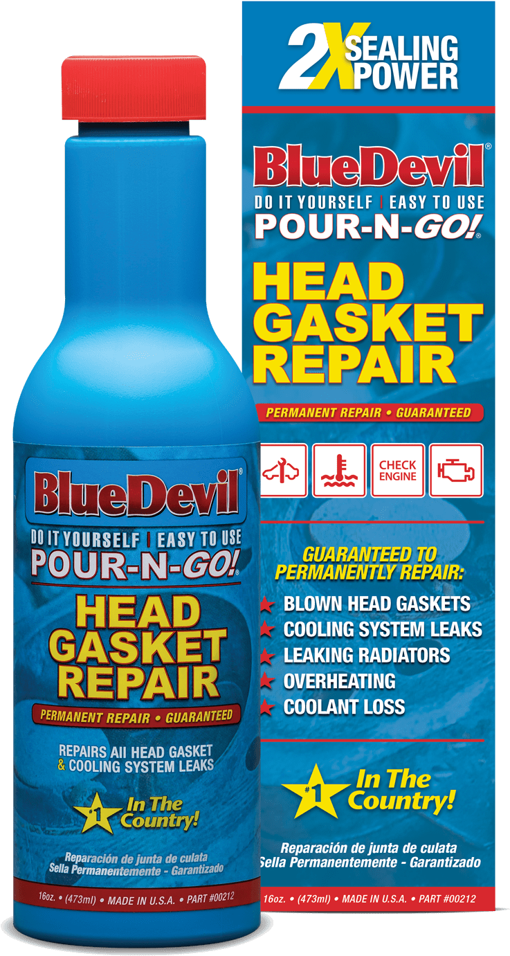 Bluedevil Head Gasket Repair - Bottle Clipart (1500x1500), Png Download
