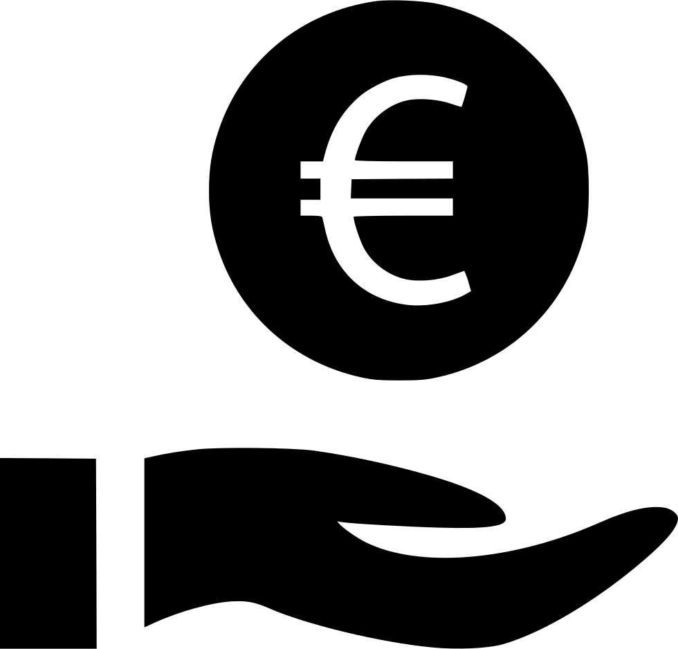 Coin Euro Sign - Bureau De Change Logo Clipart (980x938), Png Download